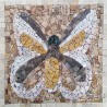 Tapete de Piedra Mariposa Cuadrada